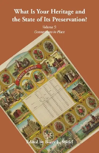 "What is Your Heritage and the State of its Preservation?": Volume 5, Connections to Place by Barry Stiefel
