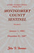 Guide to Selections from the Montgomery County Sentinel, Maryland: January 1, 1882 - December 31, 1887 by John D. Bowman