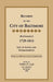 Records of the City of Baltimore (Supplement) [Maryland], 1729-1813: List of Levels and Establishments by City Commissioner