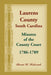 Laurens County, South Carolina, Minutes of the County Court, 1786-1789 by Brent Holcomb