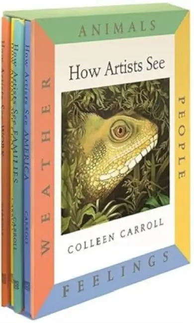 How Artists See 4-Volume Set I: Animals / People / Feelings / Weather by Colleen Carroll
