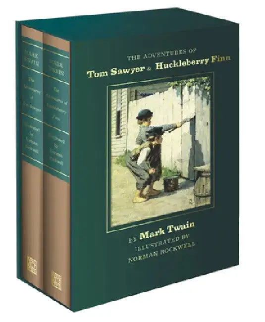 The Adventures of Tom Sawyer and Huckleberry Finn: Norman Rockwell Collector's Edition by Mark Twain