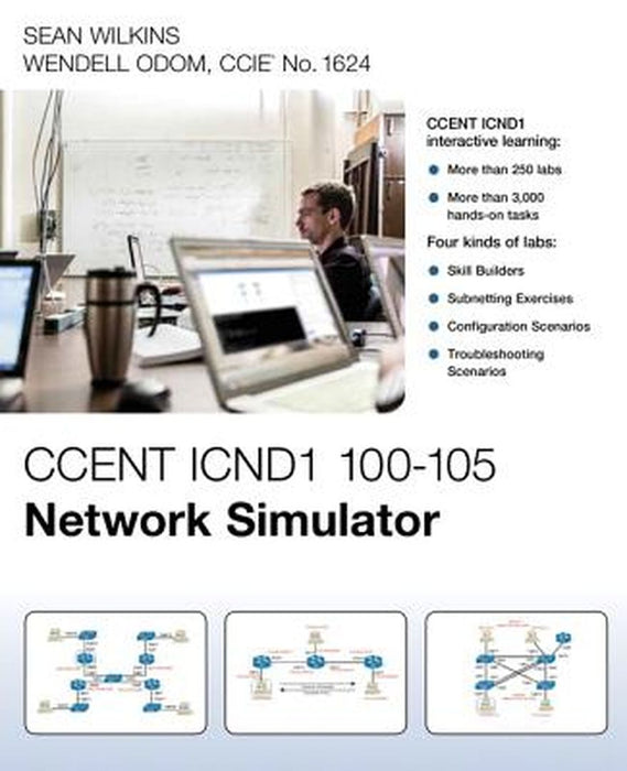 CCENT ICND1 100-105 Network Simulator by Wilkins, Sean