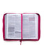 Santa Biblia de Promesas Reina Valera 1960 / Tamaño Manual / Letra Grande / Piel Especial Con Cierre / Fucsia // Spanish Promise Bible Rv60 / Handy Si by Editorial Unilit