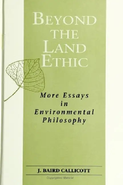 Beyond the Land Ethic: More Essays in Environmental Philosophy by J. Baird Callicott