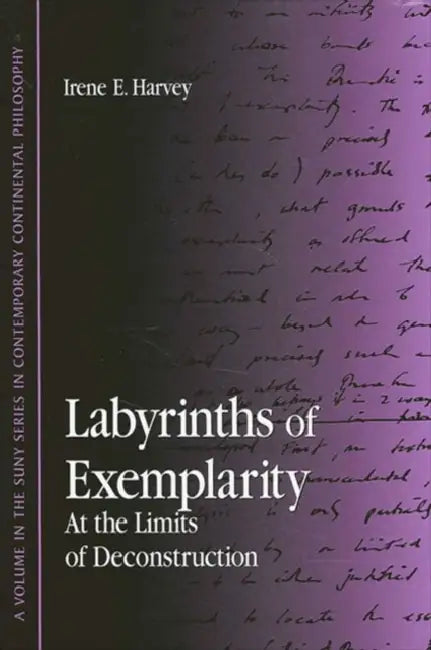 Labyrinths of Exemplarity: At the Limits of Deconstruction by Irene E. Harvey
