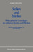Sollen Und Dürfen: Philosophische Grundlagen Der Ethischen Rechte Und Pflichten by E. Spiegelberg, K. Schumann