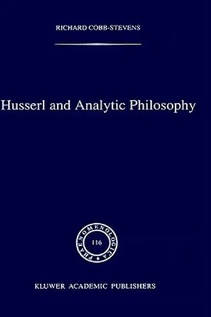 Husserl and Analytic Philosophy by R. Cobb-Stevens
