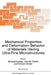 Mechanical Properties and Deformation Behavior of Materials Having Ultra-Fine Microstructures by H. Gleiter