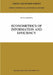 Econometrics of Information and Efficiency by Jati SenGupta