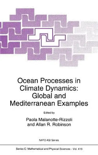 Ocean Processes in Climate Dynamics: Global and Mediterranean Examples by P. M. Malanotte-Rizzoli