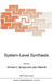 System-Level Synthesis by Ahmed Amine Jerraya