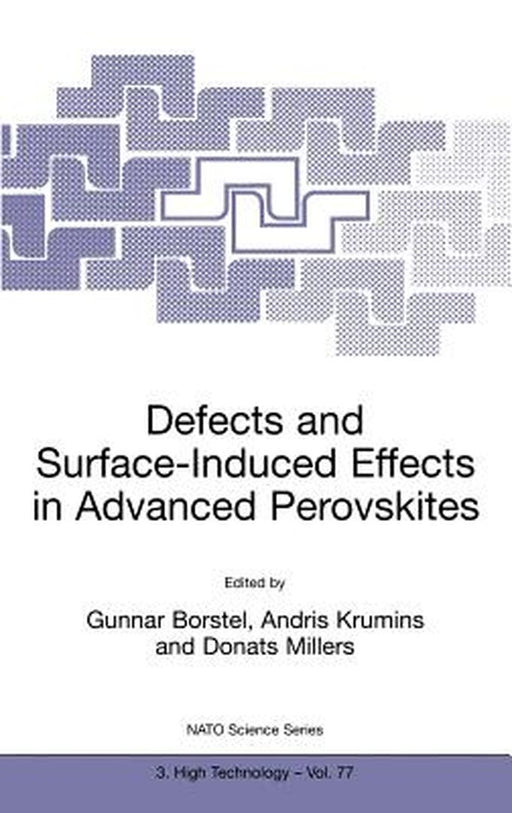 Defects and Surface-Induced Effects in Advanced Perovskites by Gunnar Borstel