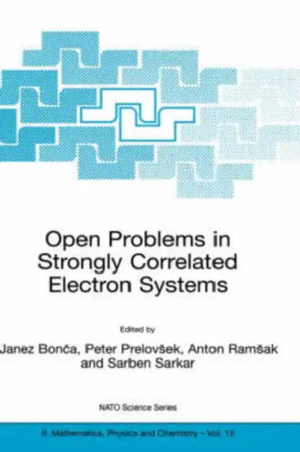 Open Problems in Strongly Correlated Electron Systems by Janez Bonca, Peter Prelovsek, Anton Ramsak