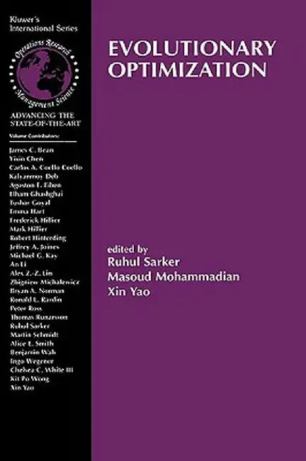Evolutionary Optimization by Ruhul Sarker