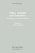 Policy Analysis and Economics: Developments, Tensions, Prospects by David L. Weimer