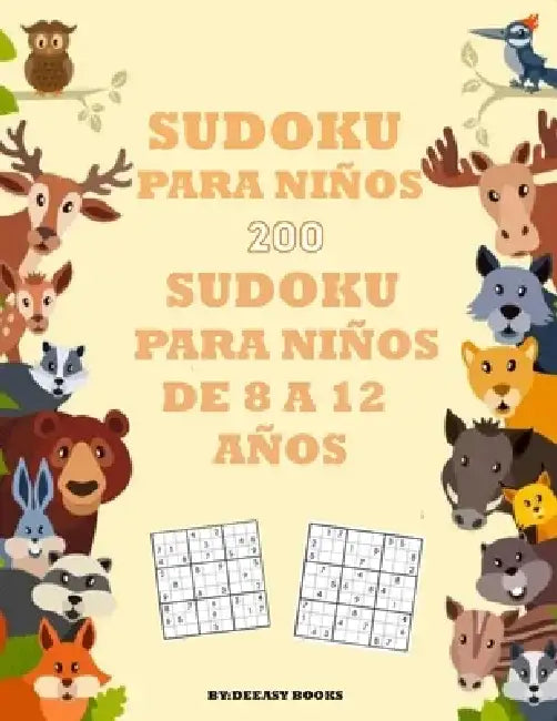 Libro de sudokus para niños by Deeasy Books