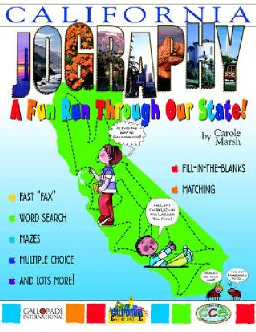 California Jography!: A Fun Run Thru Our State by Carole Marsh