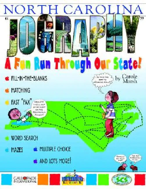 North Carolina Jography!: A Fun Run Thru Our State by Carole Marsh