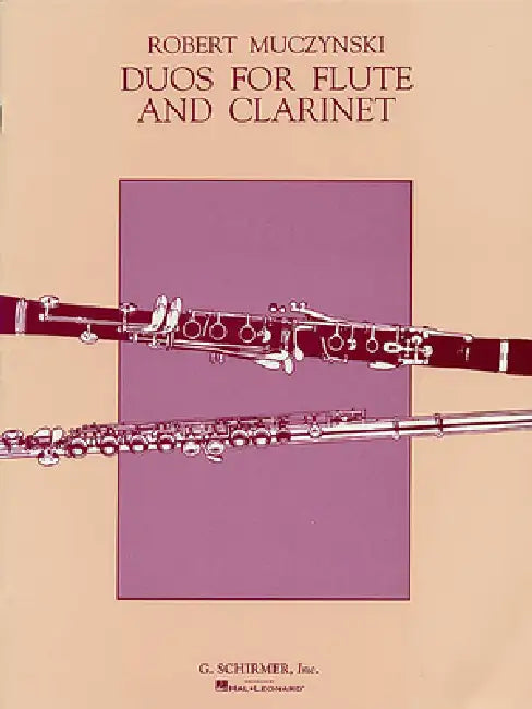 Duos, Op. 24: Score and Parts by Robert Muczynski