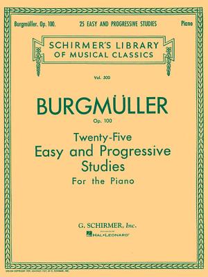 Twenty-Five Easy and Progressive Studies for the Piano, Op. 100: Piano Solo by J. Friedrich Burgmuller