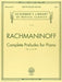 Complete Preludes, Op. 3, 23, 32 by Rachmaninoff, Sergei (COP)