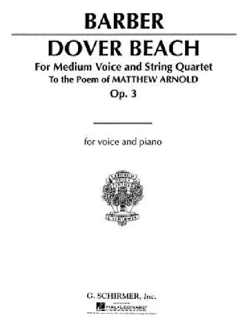 Dover Beach: Voice and Piano by Samuel Barber
