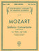 Sinfonia Concertante: Schirmer Library of Classics Volume 1590 Score and Parts by Wolfgang Amadeus Mozart
