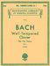 Well Tempered Clavier - Book 1: Piano Solo by Johann Sebastian Bach