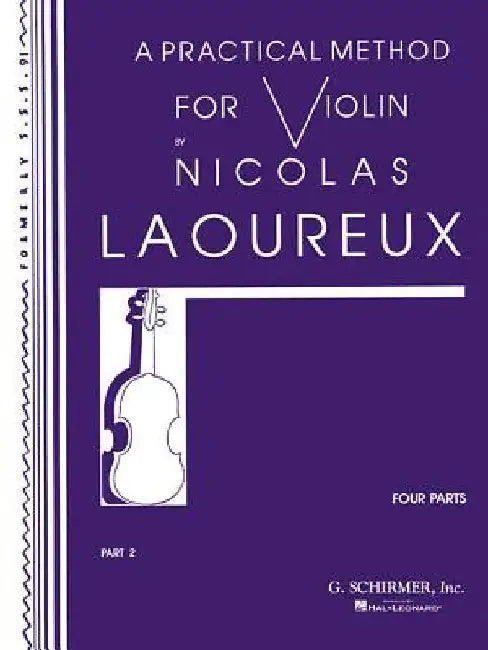 Practical Method - Part 2: Violin Method by Laoureux, Nicolas