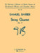 String Quartet, Op. 11: Study Score No. 28 by Samuel Barber