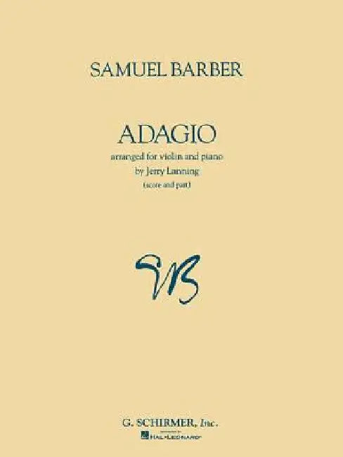 Adagio for Violin and Piano: Violin and Piano by Samuel Barber