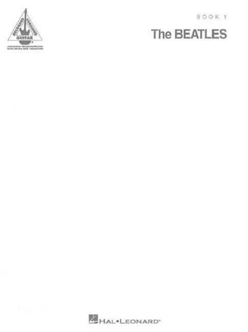 The Beatles (the White Album) - Book 1 by The Beatles