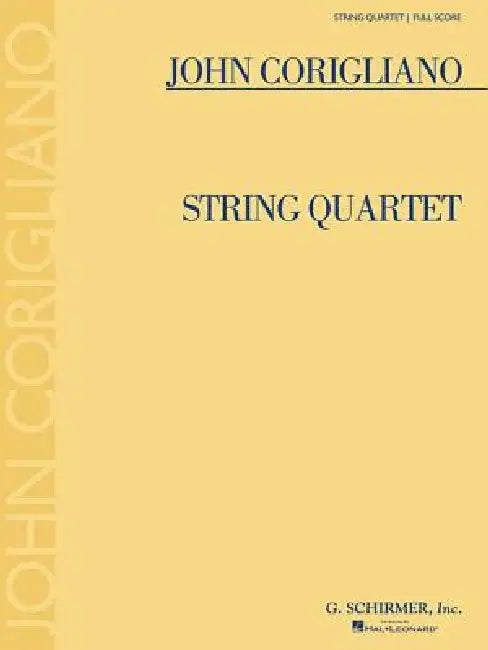 String Quartet: Full Score by John Corigliano