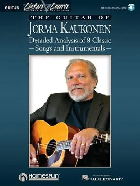 The Guitar of Jorma Kaukonen Book/Online Audio [With Music CD] by Jorma Kaukonen