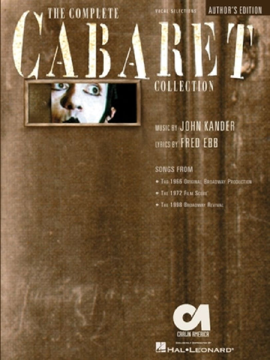 The Complete Cabaret Collection: Vocal Selections - Souvenir Edition by John Kander