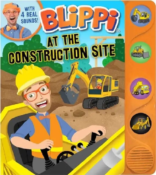 Blippi: At the Construction Site by Editors of Studio Fun International