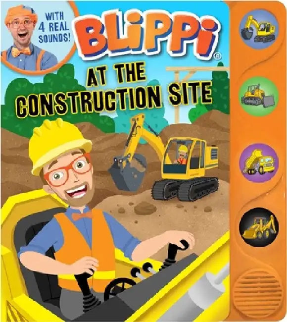 Blippi: At the Construction Site by Editors of Studio Fun International