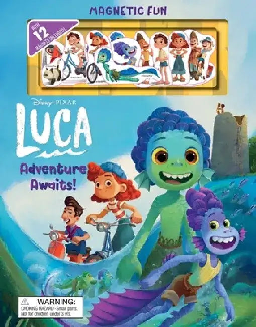 Disney Pixar: Luca (Magnetic Hardcover) by Editors of Studio Fun International