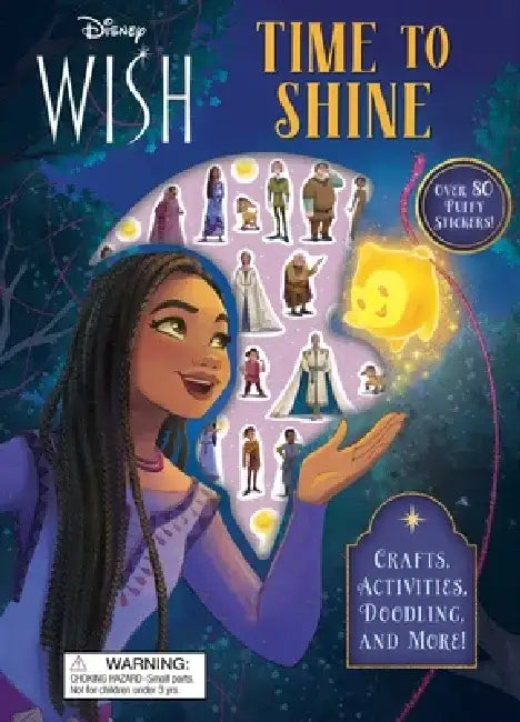 Disney Wish: Puffy Sticker Book by Suzanne Francis