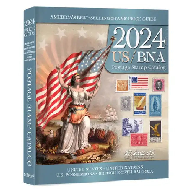 Us/Bna 2024 Stamp Catalog by Whitman Publishing