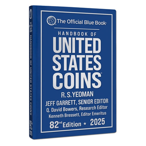 A Handbook of United States Coin 2025 Bluebook Hardcover by Jeff Garrett