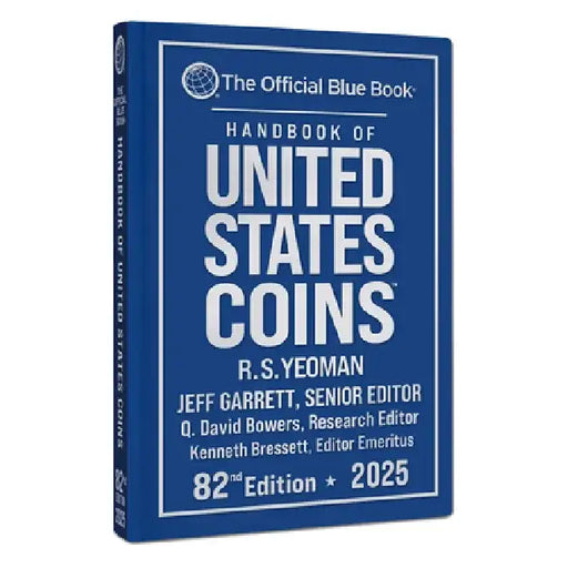 A Handbook of United States Coin 2025 Bluebook Hardcover by Jeff Garrett