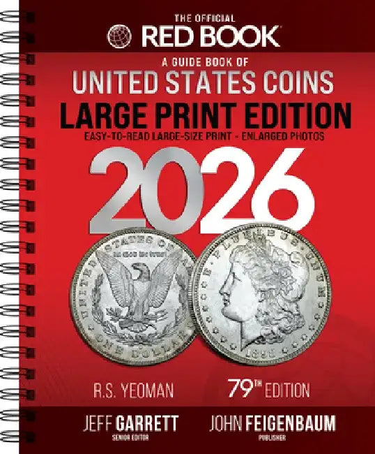 A Guide Book of United States Coins 2026: Official Red Book by R. S. Yeoman