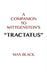 A Companion to Wittgenstein's Tractatus by Max Black