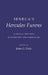 Seneca's Hercules Furens: A Critical Text with Introduction and Commentary by Seneca, John G. Fitch