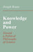 Knowledge and Power: Toward a Political Philosophy of Science by Joseph Rouse