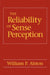 The Reliability of Sense Perception: Transformations in the American Legal Profession by William P. Alston