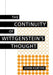 Continuity of Wittgenstein's Thought by John Koethe