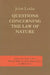 Questions Concerning the Law of Nature by John Locke, Diskin Clay, Robert Horwitz